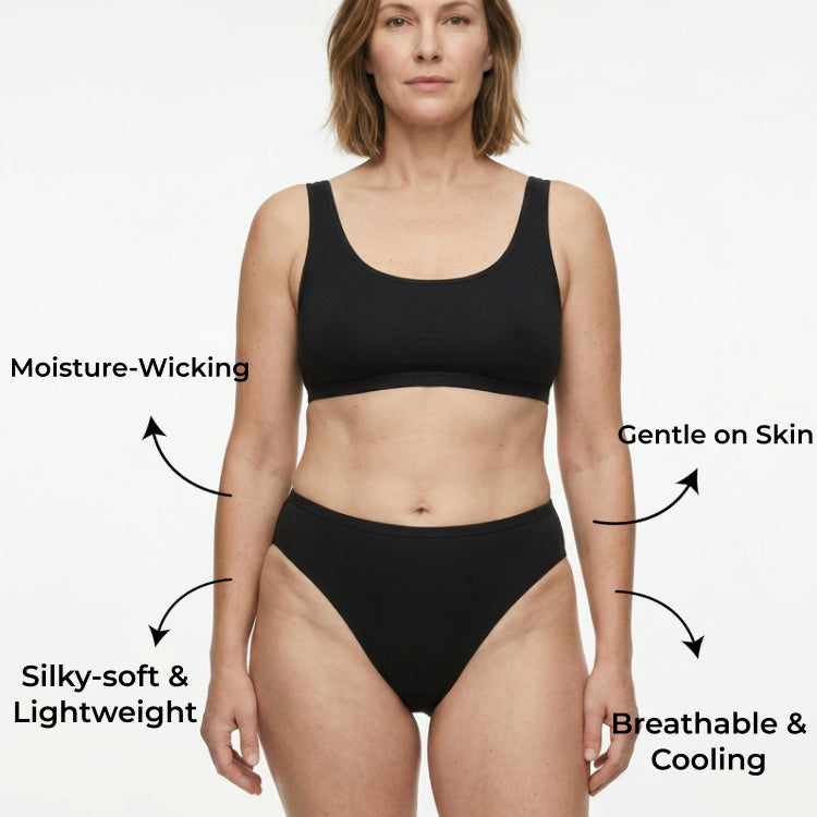 Bamboo-Fiber Ultra-Soft & Breathable Panties (French)