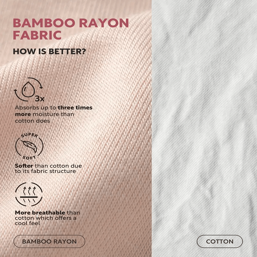 Bamboo-Fiber Ultra-Soft & Breathable Knickers (Boyshort)